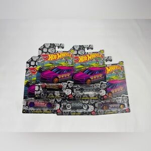 Hot Wheels Dia De Los Muertos Set of 5 New Sealed